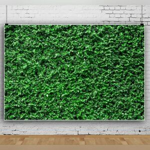 10ft x 8ft Green Leaves - Greeny Grass - Leaf Nature Photography Backdrop